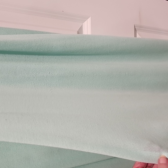 Mint Green Soft Open Front Duster Cardigan 3x - Picture 5 of 7